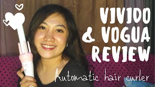 VIVIDO amp VOGUA Automatic Hair Curler Review [upl. by Obrien490]