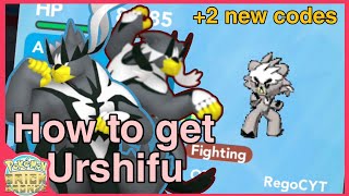 how to get Urshifu in Pokemon Brick Bronze  Bronze Legacy  NEW CODES [upl. by Novelia]