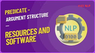 43  Other resources and Software  PredicateArgument Structure  NLP  nlp jntuh [upl. by Bluefarb]