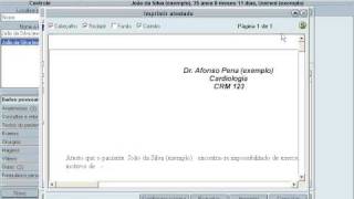 Tutorial 16 Imprimindo atestados com o HiDoctor® [upl. by Ialokin]