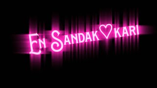 En Sandakari Nee Than Black Screen Lyrics VideoTamil Status [upl. by Ttehc2]