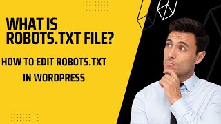 What is Robotstxt File in SEO How to Edit Robotstxt in WordPress  Your Digital Room [upl. by Nyhagen]