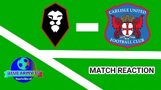 Salford City 01 Carlisle United [upl. by Aima]