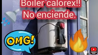 como cambiarle las pilas a tu boiler calorex calorex boiler calentador plomeria [upl. by Eityak]