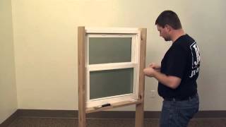 How to Replace a Tilt Latch on the Bottom Sash of a Vinyl Hung Window [upl. by Nyahs]