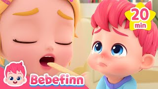 Ive Got a Boo Boo 😢 ㅣBebefinn Song CompilationㅣNursery Rhymes for Kids [upl. by Attenor802]