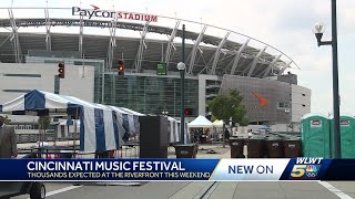 Cincinnati Music Festival returns this weekend What to know about 3day event [upl. by Margetts]