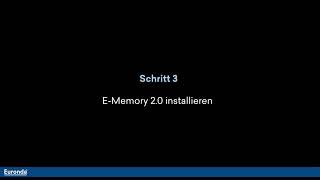 EMemory Datenübertragung einrichten  Euronda  Pro System [upl. by Ynotna]