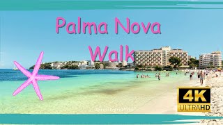 Palma Nova Majorca  Walkabout  STUNNING SCENERY [upl. by Rangel742]