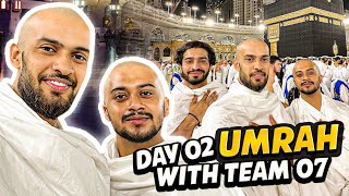 DAY 02 UMRAH VLOG WITH TEAM07  SHADAN FAROOQUI VLOG [upl. by Kayne501]