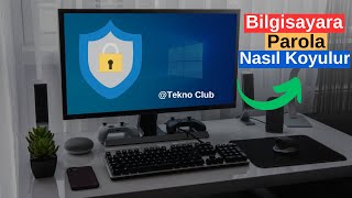 Windows 10da Bilgisayara Parola Koyma  2024 GÃœNCEL [upl. by Auqinihs567]