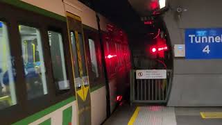 Transperth CSeries Alstom XTrapolis Set 132 Departing Perth Underground Station [upl. by Pomeroy]