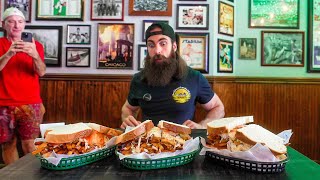 I ATTEMPTED THE MOST FAMOUS EATING CHALLENGE IN CHICAGOITS HARD  BeardMeatsFood [upl. by Mota]