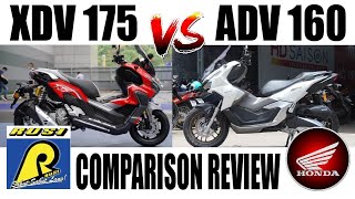 Rusi XDV 175 VS Honda ADV 160 [upl. by Oregolac]