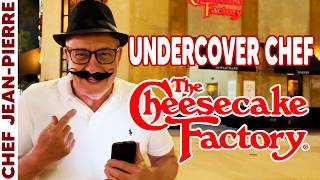 Undercover Chef JeanPierre Tries Cheesecake Factory Chicken Madeira [upl. by Ellenwad806]