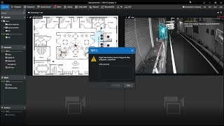 Macula Video Analytics Tripwire Virtual Line Perimeter [upl. by Anilrats]