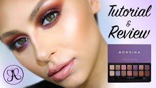 ABH Norvina Palette Tutorial  Review  Alexandra Anele [upl. by Karola856]