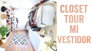 Closet tour  Mi vestidor [upl. by Alpert]