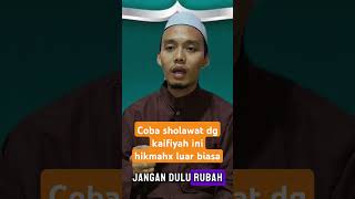 Coba sholawat dg kaifiyah ini hikmahx luar biasa gusel sholawat sholawatjibril [upl. by Ogawa]