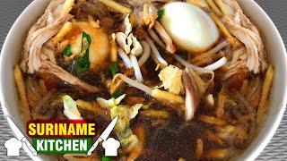 Surinaamse Saoto Soep Recept  Surinamese Chicken Soup Soto Recipe  Suriname Kitchen [upl. by Ydnat]