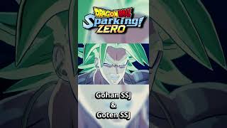 Les skills combinés Super Saiyens dbs dbsuper sparkingzero dbz beerus dbzmoments [upl. by Derte]