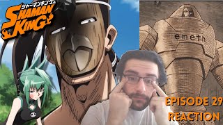 Shaman King 2021 Episode 29 Reaction Mikihisa Slaps 5 Women in a Row oh and also theres a Golem [upl. by Anaitat]