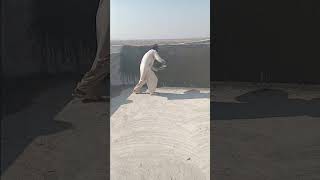 Parapet chipping and gridding work is in progress viralvideoshorts house [upl. by Lamag]