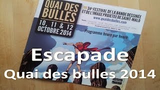 Escapade à Quai des bulles 2014 [upl. by Tsirc]