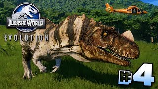 GENETICALLY IMPROVED DINOSAURS  Jurassic World Evolution  Ep4 [upl. by Maynord]