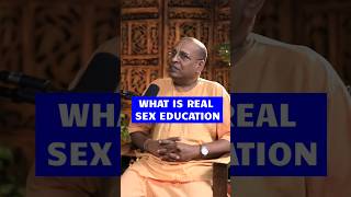 What is real sex education  KC Talks x Dr Sahadeva Dasa  sexeducation shorts trending viral [upl. by Otha799]