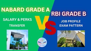 RBI Grade B VS NABARD Grade A  Detail Analysis  Job Profile  Salary  Posting [upl. by Orteip]