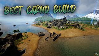 BEST CARNO CAVE BUILD Small Tribes  ARK PC [upl. by Joan]