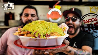 LOS NACHOS con PASTOR Y ASADA de Tijuana [upl. by Rikahs]