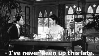 Citizen Kane 1941 Jedediahs flashback with the breakfast scene [upl. by Alyac]