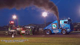 Truckpulling Meeuwen  Almkerk  V8 Scania Rocking Horse VS Scania V8 Blue Legend [upl. by Braca713]