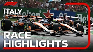 Race Highlights  2024 Italian Grand Prix [upl. by Anaeda]