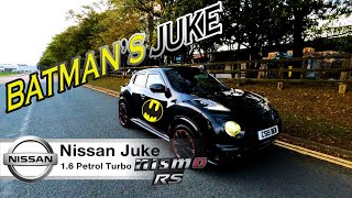 The Nissan Juke RS Nismo Fun experience with Batmans JUKE [upl. by Nylirahs]