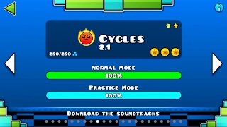 CYCLES 21 VER  Geometry Dash 21  Cycles 2017  Jlexa  Jlexaa [upl. by Dniren752]