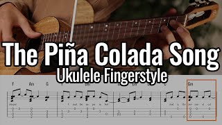 Escape The Piña Colada song  Ukulele Fingerstyle [upl. by Farica655]