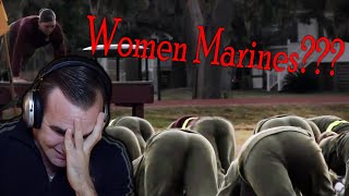 Estonian Soldier reacts to Women in the US Marines [upl. by Lonier]