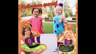 Everleigh and Ava Then and Now Halloween Special [upl. by Ursas]