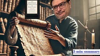 The Orthodox Corruption of Scripture by Bart Ehrman brief summary [upl. by Rorie]