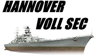 WOWS Hannover World of Warships worldofwarships wows premuim replay [upl. by Olnay]