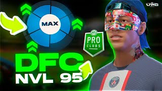 CLUBES PRO FIFA 23 🎮 EL DFC con el MAXIMO GLOBAL  GRL 95 🎫 Best winger build CB PRO CLUBS FIFA 23 [upl. by Alyac526]