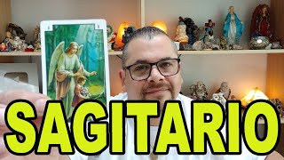 SAGITARIO ♐️ UN ANGEL DE LA GUARDA VIENE A TRAERTE UN MILAGRO QUE PEDISTE [upl. by Uokes]