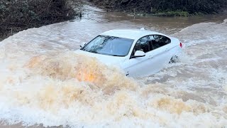 Crazy Drivers  Storm HenkUK Flooding  Vehicles vs Floods compilation  140 [upl. by Pavlov]