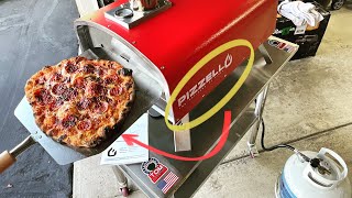 Honest Review of The Pizzello Forte 16” Wood and Gas Fired Outdoor Pizza Oven Pizza in 90 Seconds [upl. by Yerrok1]