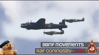 LIVE BATTLE OF BRITAIN MEMORIAL FLIGHT BBMF SUPERMARINE SPITFIRE SPECIAL • RAF CONINGSBY 060524 [upl. by Annoval]