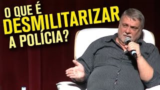 O que significa desmilitarizar a polícia  Guaracy Mingardi [upl. by Enitsirt]