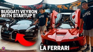 BUGATTI VEYRON and LA FERRARI  SUPERCARS of DUBAI  Deals On Wheels  😍😍😍 [upl. by Aivull]